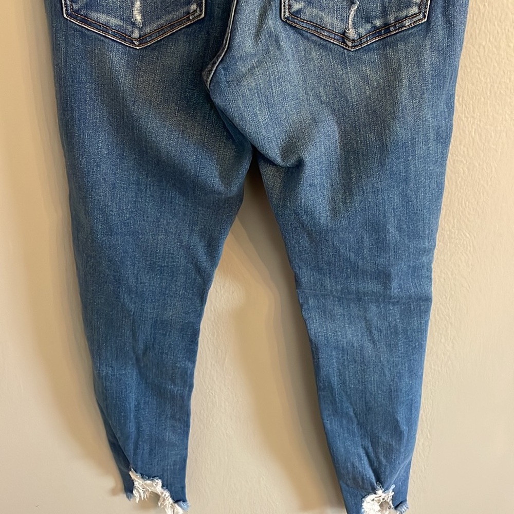 Express Diatressed Performance Stretch Ankle Legg… - image 7